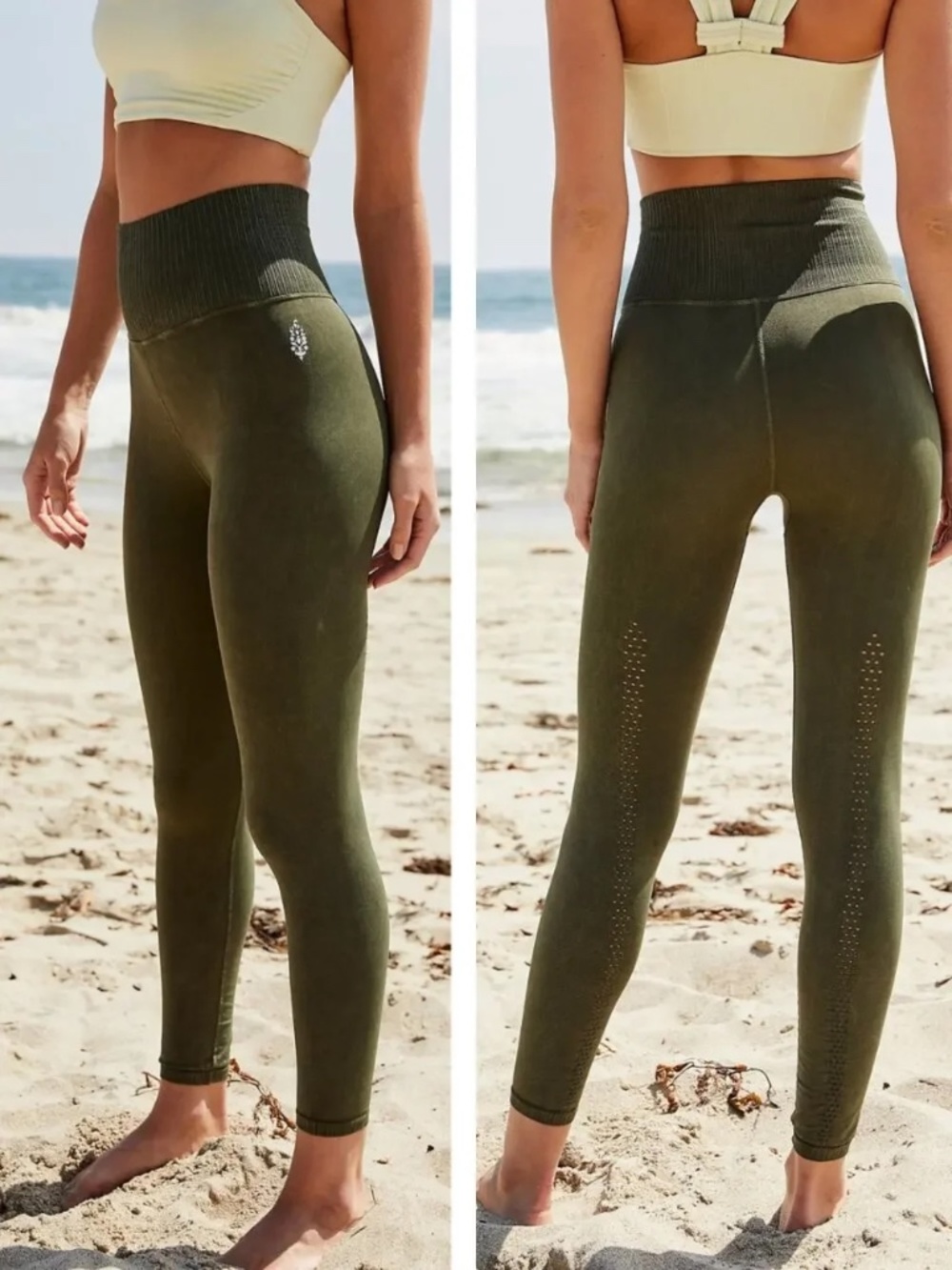 Free People Good Karma Hi Rise Leggings - Picture 4 of 8